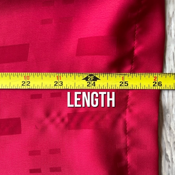 Vintage Avon fashions : red polyester blouse - Picture 14 of 14